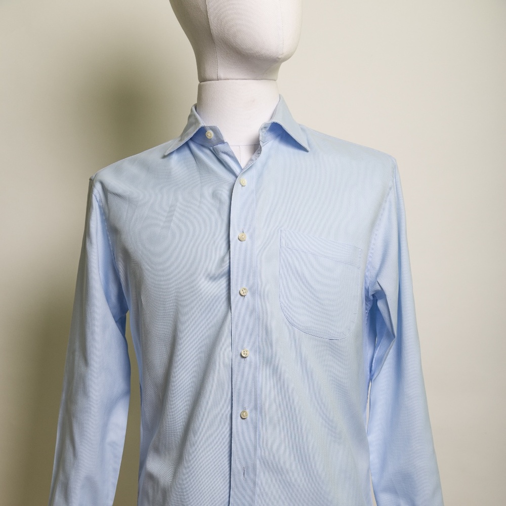 SID MASHBURN Men's Royal Oxford Dress Shirt size16